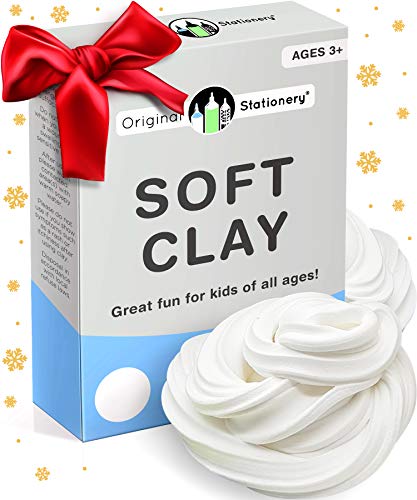Product Cover Soft Clay for Slime Making [Like Daiso, Even Stretchier] Supplies for Slime and Modeling Stuff. Add to Glue and Shaving Foam to Make Fluffy Butter Slime [230 Grams 9 Ounces Makes +10 slimes]