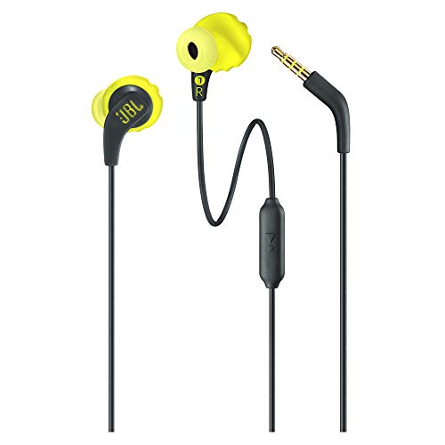 Product Cover JBL Endurance Run Sweat-Proof Sports in-Ear Headphones with One-Button Remote and Microphone (Yellow)