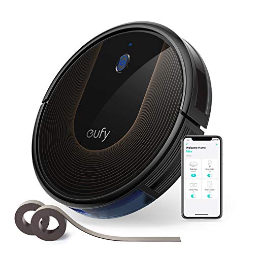 Product Cover eufy [BoostIQ] RoboVac 30C, Robot Vacuum Cleaner, Wi-Fi, Super-Thin, 1500Pa Suction, Boundary Strips Included, Quiet, Self-Charging Robotic Vacuum Cleaner, Cleans Hard Floors to Medium-Pile Carpets
