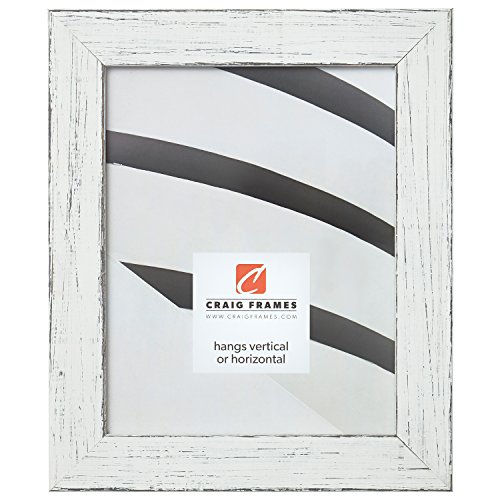 Product Cover Craig Frames Jasper Picture Frame, 12 x 18 Inch, Country Marshmallow White