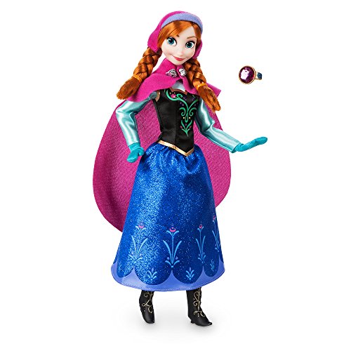 Product Cover Disney Anna Classic Doll with Ring - Frozen - 11 ½ Inches