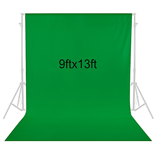 Product Cover Neewer 9 x 13 feet/2.8 x 4 Meters Photography Background Photo Video Studio Fabric Backdrop Background Screen (Green)