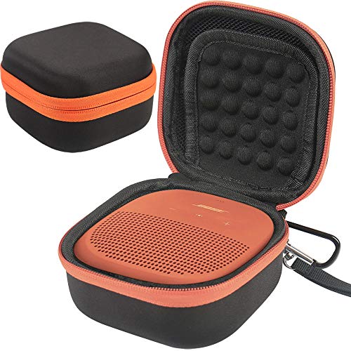 Product Cover CASE Cover Compatible with Bose SoundLink Micro Bluetooth Speaker by COMECASE - Black