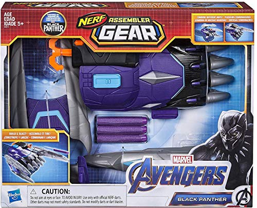 Product Cover Avengers Marvel Endgame: Nerf Black Panther Assembler Gear