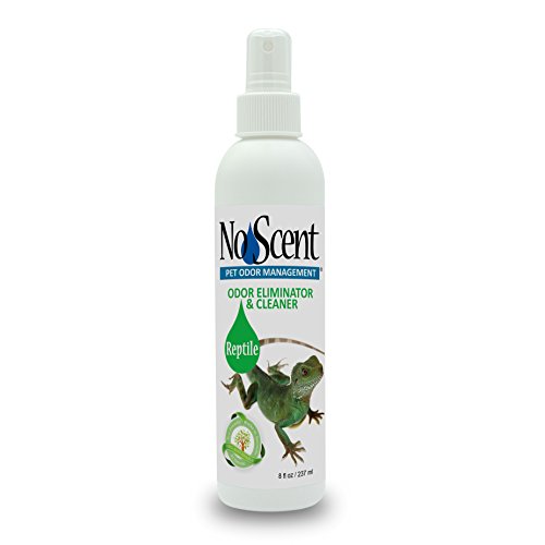 Product Cover No Scent Reptile - Professional Pet Waste Odor Eliminator and Cleaner - Safe All Natural Probiotic & Enzyme Formula Smell Remover for Tanks Terrariums Enclosures and Substrates (8 oz)