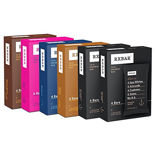 Product Cover RXBAR, Best Seller Variety Pack, Protein Bar, 1.83 Ounce (Pack of 24) Breakfast Bar, High Protein Snack