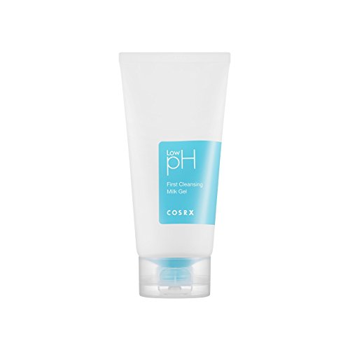 Product Cover COSRX Low pH First Cleansing Milk Gel, 150 ml, 5.07 oz - Creamy Texture Make up Remover, for Sensitive Skin