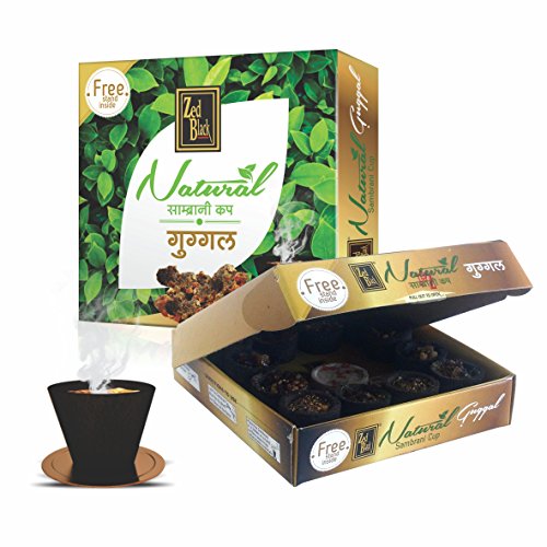 Product Cover Zed Black Sambrani - Natural Guggal Cup Pack of 3