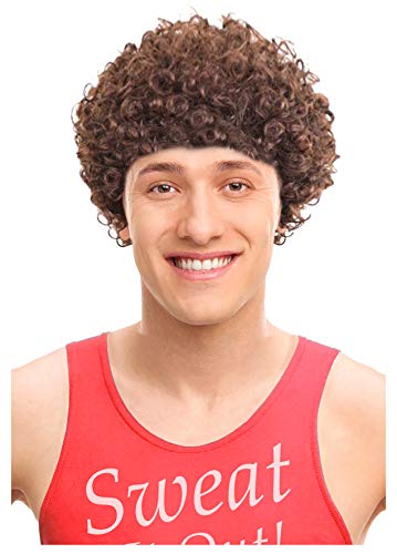 Product Cover Costume Adventure Brown Afro Character Costume Wig - One Size