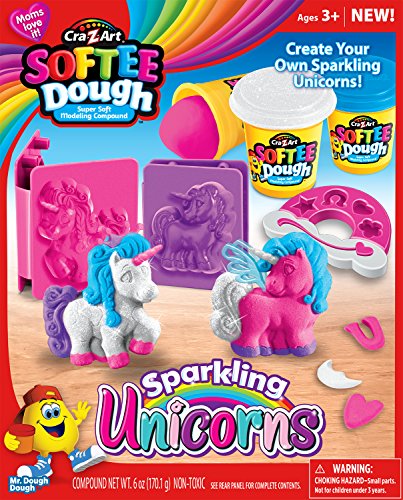 Product Cover Cra-Z-Art Softee Dough 3D Sparkling Unicorns 3D Sparkling Unicorn Dough