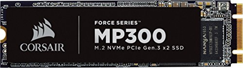 Product Cover CORSAIR FORCE Series MP300 120GB NVMe PCIe M.2 SSD Solid State Storage