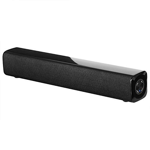 Product Cover TEWELL Sound Bar, Mini Soundbar for Projector, PC, Cellphone, Portable Bluetooth Speaker with Louder Sound and Richer Bass, Wireless or Wired (Upgraded)