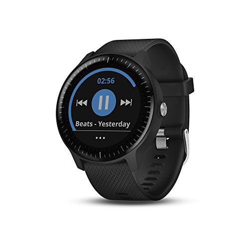Product Cover Garmin vívoactive 3 Music, Gps Smartwatch with Music Storage and Built-In Sports Apps, Black