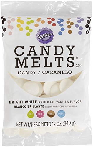 Product Cover Wilton Candy Melts Flavored 12oz, Bright White, Vanilla