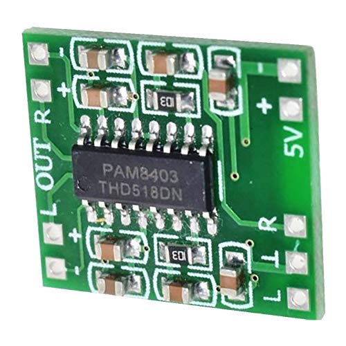 Product Cover Generic CT-PAM8403 Pam8403 Dc Amplifier Board Class D Usb Power Audio Module, 5v, 3w, Green