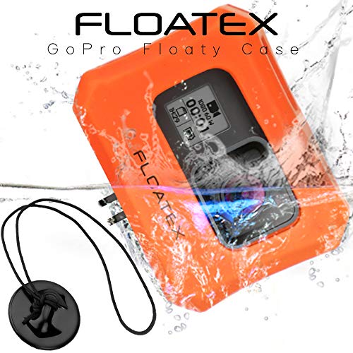 Product Cover FLOATEX Floaty Case | Float for GoPro Hero 5, Hero 6, Hero 7 | Ultra-Buoyant Floating GoPro Case with Bonus Safety Tether | Save Your Memories