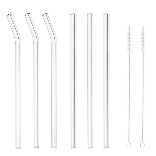 Product Cover MIXIAO Glass Straws Clear 8.5