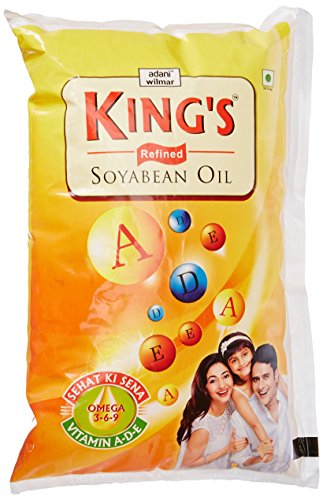 Product Cover King's Refined SOYA Bean Oil, 1L Pouch
