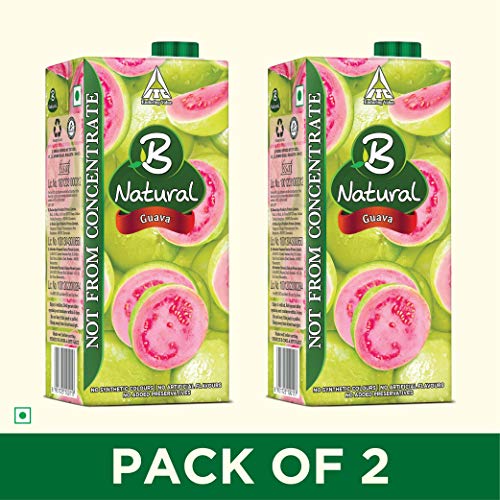 Product Cover B Natural Guava Juice 1L, (Pack of 2)