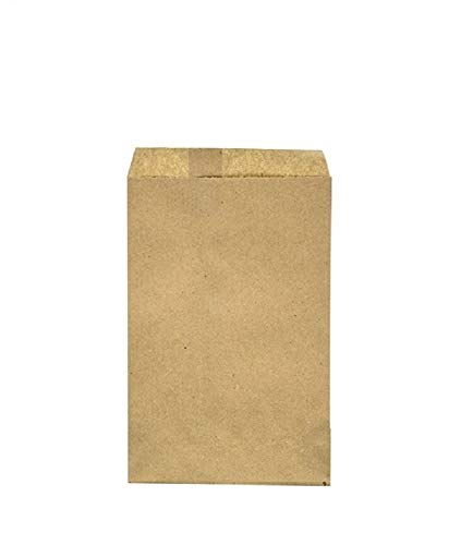 Product Cover 100 Pack Brown Kraft Paper Bags, 6