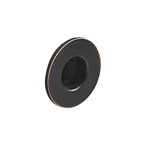Product Cover Greenspring Sink Basin Trim Overflow Cover Brass Insert in Hole Round Caps Oil Rubbed Bronze