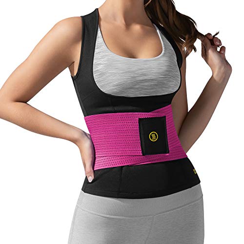 Product Cover HOT SHAPERS Cami Hot with Waist Trainer - Women's Slimming Body Shaper - Vest - Corset for Weight Loss, Trimming Tummy, Workouts, Saunas, and Hourglass Figure - Stomach Shaping (XX-Large, Pink)
