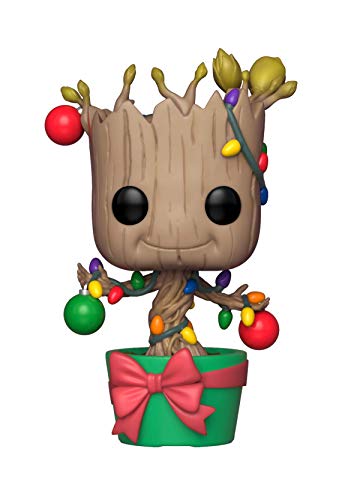 Product Cover Funko Pop Marvel: Holiday, Guardians of The Galaxy - Groot Collectible Figure, Multicolor