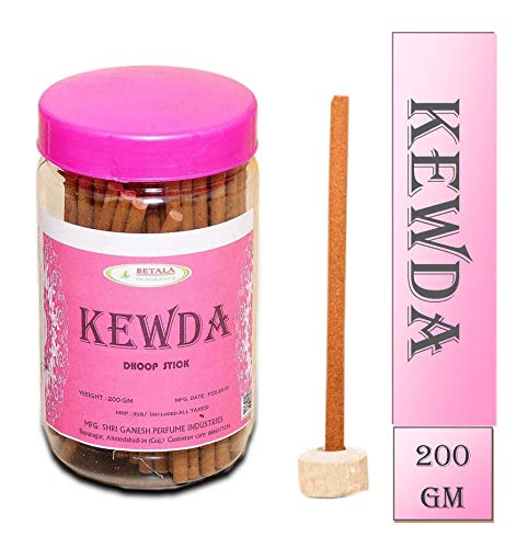 Product Cover BETALA FRAGRANCE Kewda Dhoop Sticks for Pooja (200 g) with Stand Holder in Storage Box Set