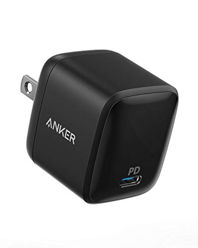 Product Cover USB C Charger [GaN Technology], Anker 30W Ultra Compact Type-C Wall Charger with Power Delivery, PowerPort Atom PD 1 for iPhone Xs/Max/XR, iPad Pro, MacBook 12'', Pixel, Galaxy S10/S9+/S9/S8 and More