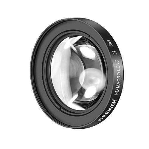 Product Cover Neewer 58mm 10X Close-Up Macro Lens with HD Multicoated Anti-Reflective Glass for Canon EOS 80D, 70D, 60D, 50D, 1Ds, 7D, 6D, 5D, 5DS, T6s, T6i, T6, T5i, T5, T4i, T3i, T3 and SL1 Digital SLR Cameras