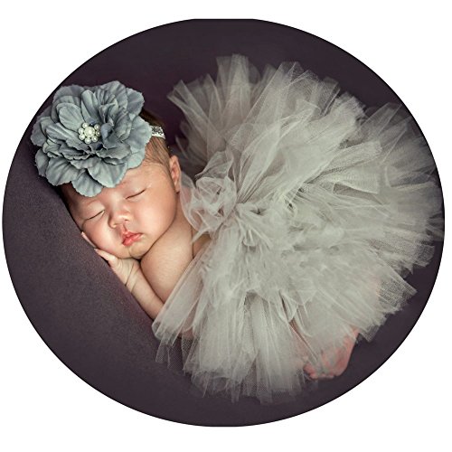Product Cover Baby Photography Props Tutu Skirt Headdress Newborn Girl Photo Shoot Outfits Infant Princess Costume Clothes