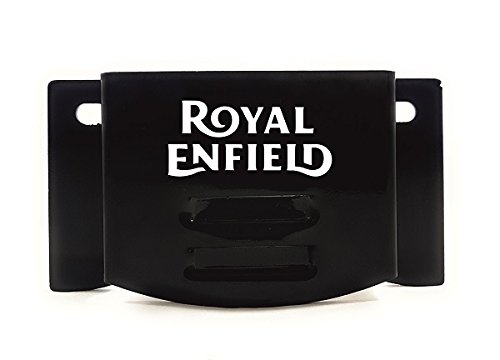 Product Cover The Gear Vault Front Crown Plate for Royal Enfield Bike (Black)