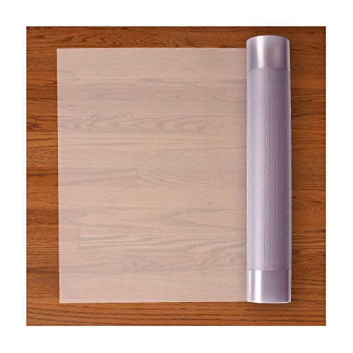 Product Cover Resilia Premium Heavy Duty Floor Runner/Protector for Hardwood Floors - Non-Skid, Clear, Plastic Vinyl, 27 Inches x 6 Feet