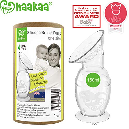 Product Cover Haakaa Manual Breast Pump with Base 5oz/150ml
