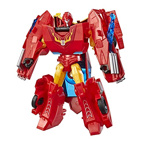 Product Cover Transformers Cyberverse Action Attackers: Warrior Class Hot Rod Action Figure Toy