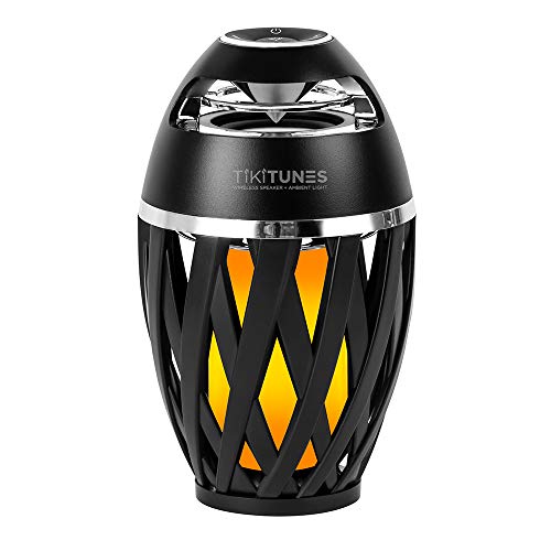 Product Cover TikiTunes Portable Bluetooth 5.0 Indoor/Outdoor Wireless Speaker, LED Torch Atmospheric Lighting Effect, 5-Watt Audio USB Speaker, 2000 mAh Battery for iPhone/iPad/Android