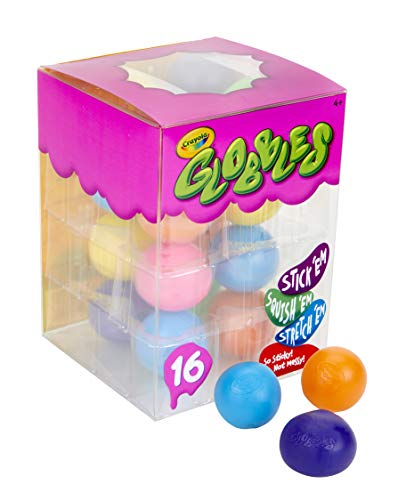 Product Cover Crayola Globbles 16 Count, Squish & Fidget Toys, Gift for Kids, Age 4, 5, 6, 7, 8