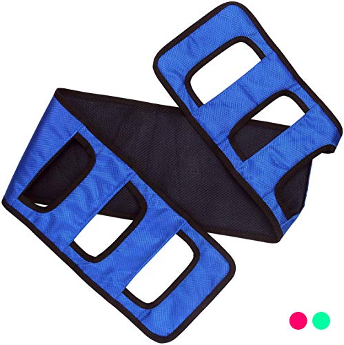 Product Cover Transfer Sling Gait Belt Patient Lift Transferring Turning Handicap Bariatric Patient Patient Care Safety Mobility Aids Equipment (Blue)