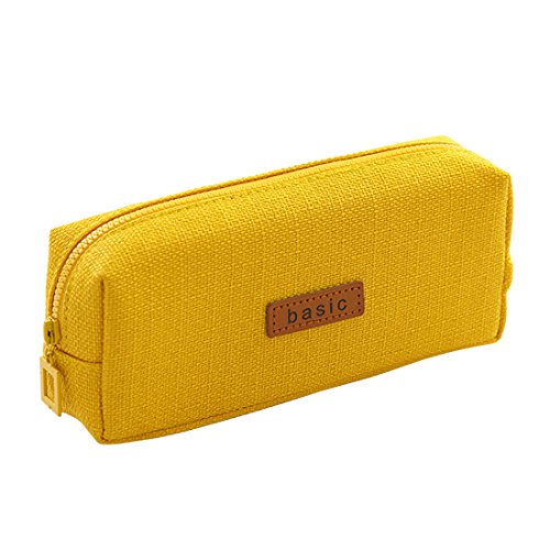 Product Cover iSuperb Cotton Linen Pencil Case Student Stationery Pouch Bag Office Storage Organizer Coin Pouch Cosmetic Bag