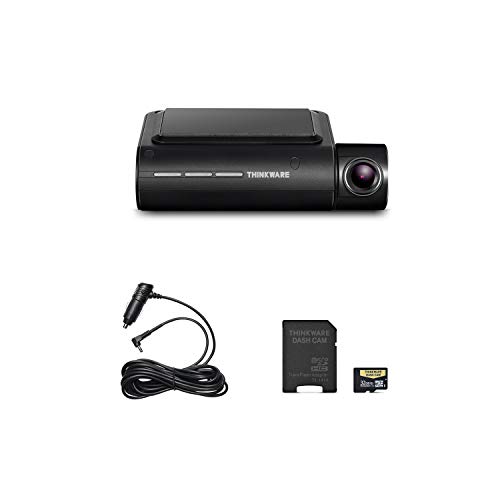 Product Cover Thinkware F800 Pro Dash Cam Full HD 1080P Sony Starvis Super Night Vision | Cigarette Power Cable and 32GB MicroSD Card Included | Built in Wi-Fi and GPS | Optional Parking Mode with Impact and Motion