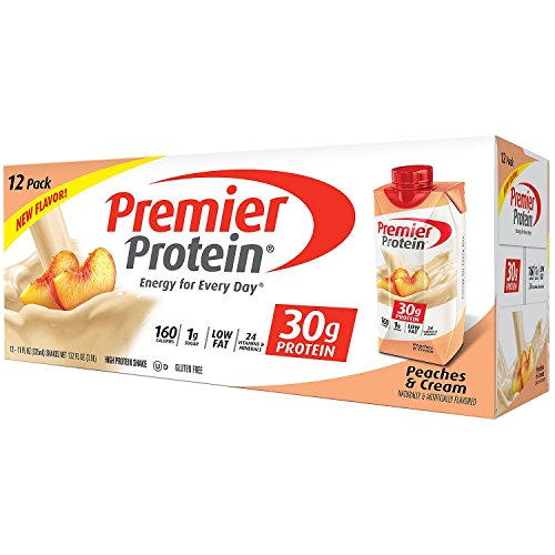 Product Cover Premier Protein 30g Protein Shakes, Peaches & Cream (11 fl. oz, 12 Pack) IIIiii