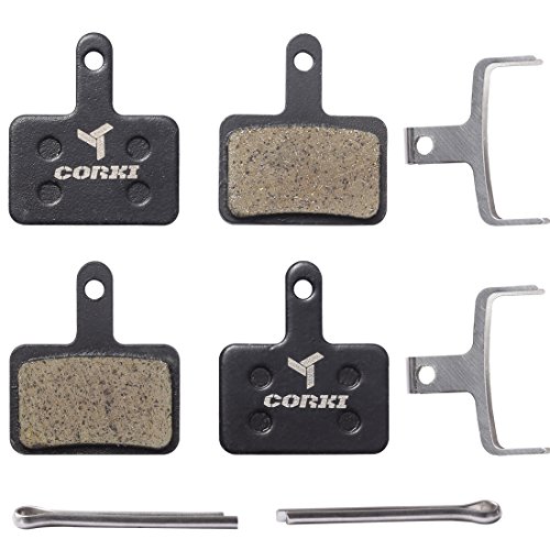 Product Cover 2 Pairs Resin Disc Brake Pads for TRP Tektro Shimano Deore Br-M575 M525 M515 T615 T675 M505 M495 M486 M485 M475 M465 M447 M446 M445 M416 M415 M395 M396 M375 M315 M355 C601 C501 DP-B01S