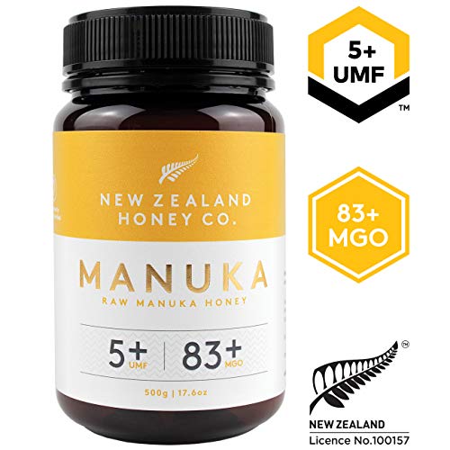 Product Cover New Zealand Honey Co. Raw Manuka Honey UMF 5+ | MGO 83+, 17.6oz. / 500g
