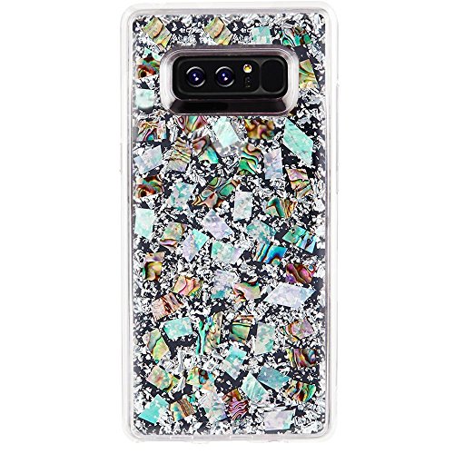 Product Cover YXY·CF Note 8 Case - Real Mother of Pearl - Slim Protective Design for Samsung Galaxy Note 8 - Mother of Pearl - Karat
