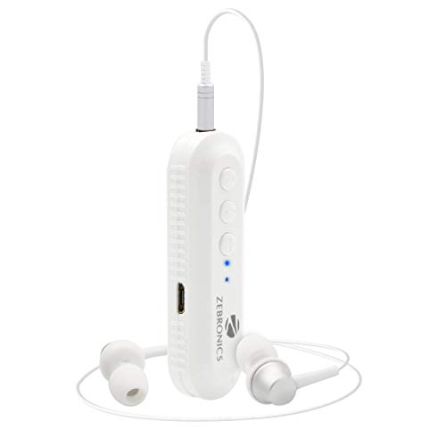 Product Cover Zebronics BE380T Sports Bluetooth Earphone with Mic (White)