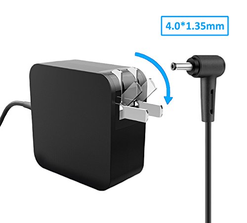 Product Cover Portable Laptop Power AC Adapter 19V 2.37A 45W Charger for Asus VivoBook S510 S510U S510UA; Zenbook Prime UX305 UX305C UX305CA UX305F UX305FA UX305L UX305LA UX305U UX305UA Asus Power Supply