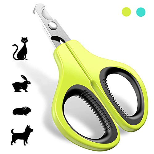 Product Cover JOFUYU Updated 2020 Version Cat Nail Clippers and Trimmer - Professional Pet Nail Clippers and Claw Trimmer - Best Cat Claw Clippers for Rabbit Puppy Kitten Kitty Guinea Pig Small Dog - Sharp, Safe