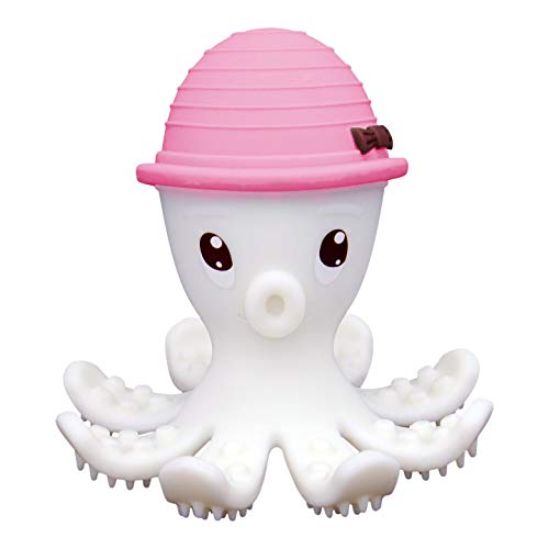 Product Cover Mombella Ollie The Octopus | Baby Teether Toy | Toothbrush and Gum Massager | Soft and Safe Silicone | Different Textures Stimulate Senses | Sensory Bath Toy | BPA Free | 3 Months