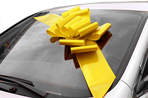 Product Cover Big Yellow Car Bow Ribbon - 25