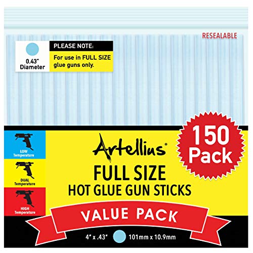 Product Cover Full Size Hot Glue Gun Sticks (Huge Bulk Pack of 150) 4